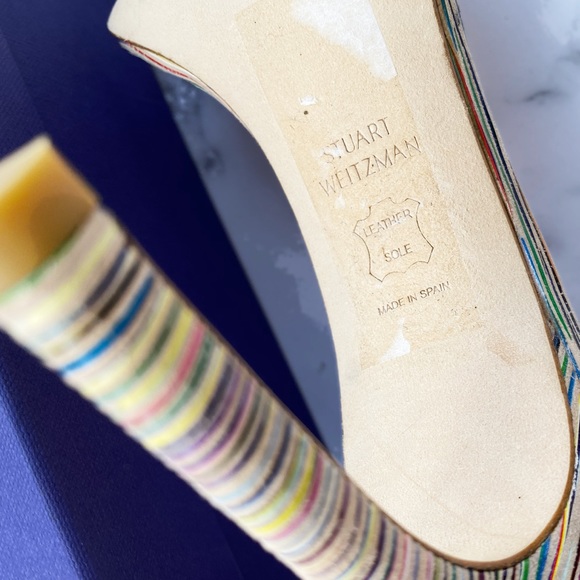 NEW IN BOX Stuart Weitzman Heel Sandal Ankle Strap - Picture 6 of 6